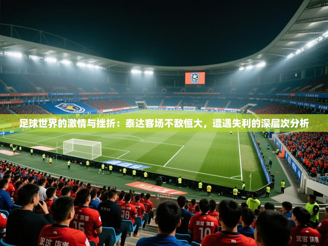 足球世界的激情与挫折：泰达客场不敌恒大，遭遇失利的深层次分析  第1张